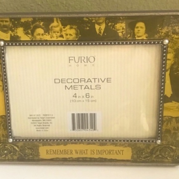 Furio Home Vintage Antique Picture Frame NWT - Picture 7 of 7